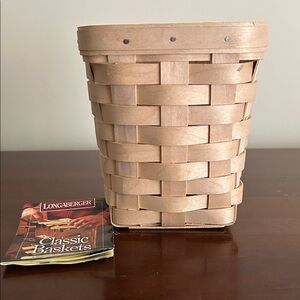 Longaberger 1998 natural small spoon basket 10871